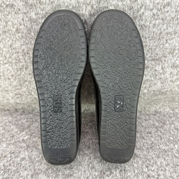 ✅SAS Tripad Comfort Womens 8.5N Black Leather Penny Loafers Slip-On Mocc Style - Picture 2 of 12